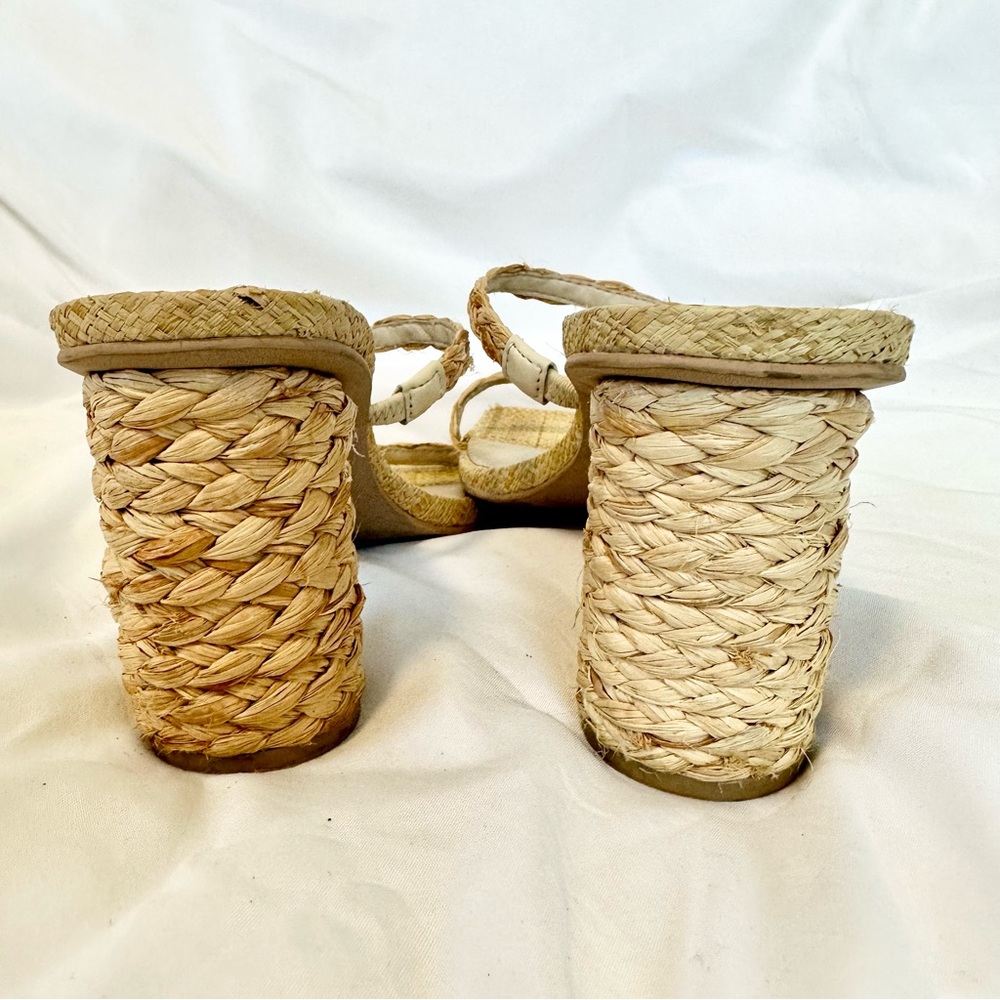 Dolce Vita Noles Heels NATURAL RAFFIA - Picture 12 of 15